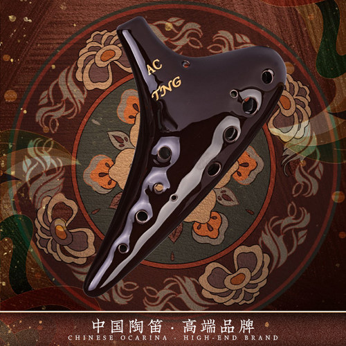 TNG12孔AC中音c初学陶笛乐器