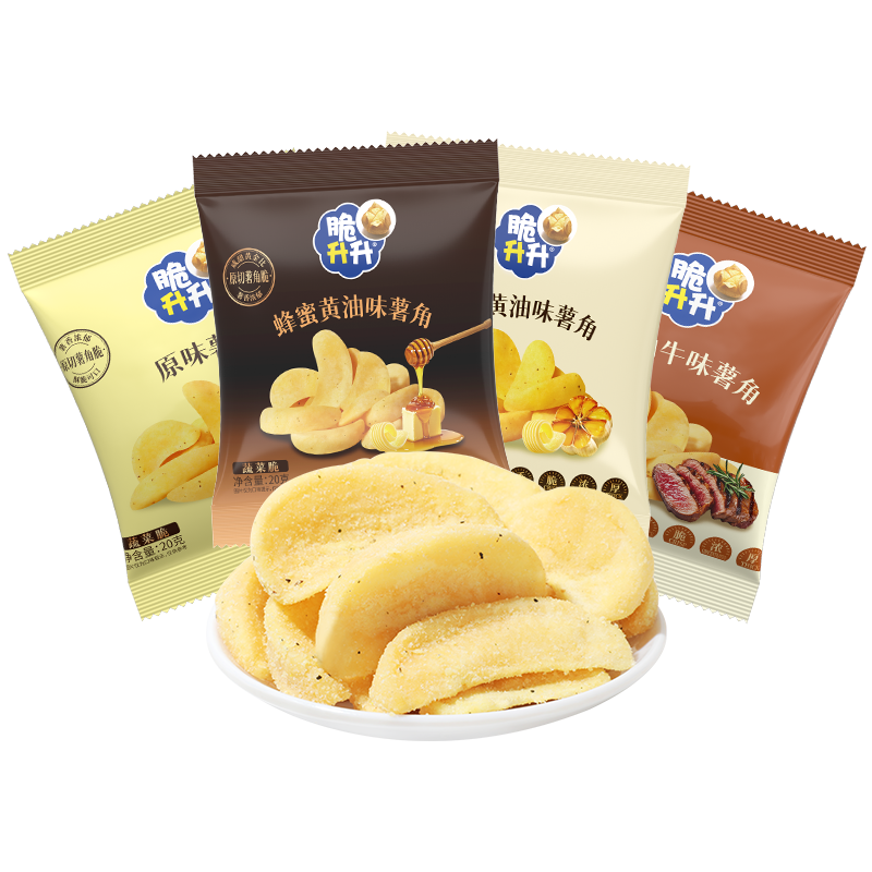 脆升升香脆薯角20g*20包蒜香黄油味蜂蜜原味休闲零食聚会小吃,零食/坚果/特产,膨化食品,淘宝优惠券,粉丝福利购,淘宝优惠卷