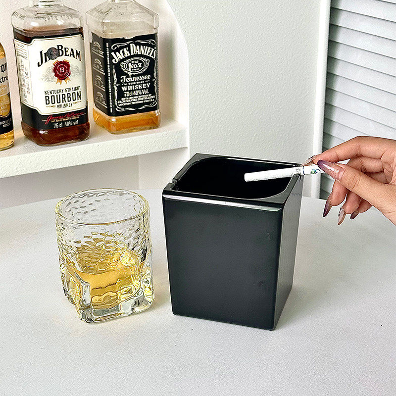 清吧KTV烟灰缸酒吧夜店密胺烟灰缸网咖网吧宾馆烟盅商用定制logo