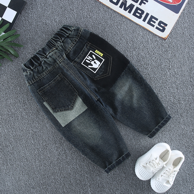 长裤秋季2025新款帅气牛仔裤