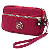 2020新品 休闲女士手抓包大容量手拎包双层拉链零钱包大屏手机钱包