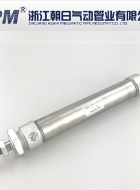 TPM朝日气缸不锈钢迷你缸16缸径 TMA16X25/50/75/100/125/150/200