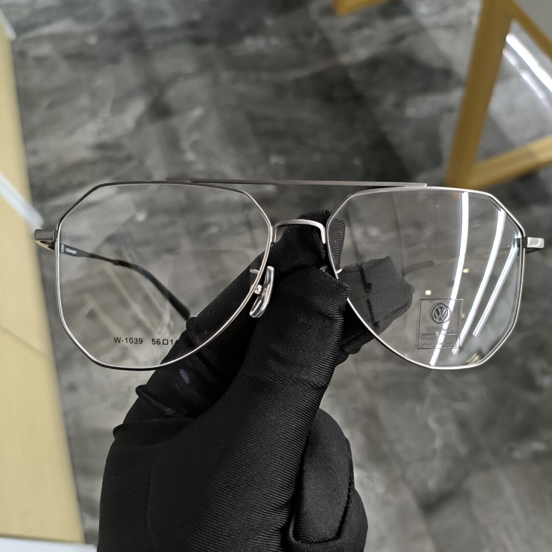 大众商务新款大框眼镜架男潮复古双梁近视镜可配度数防蓝光1039