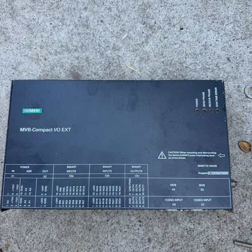 议价温度控制器MVB-Compa I/O EXTMVB-Compa I/OMVB-Compa