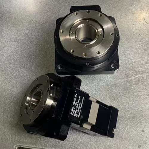 议价HRT85-30-I电动中空旋转台 R轴减速工作台 减速比