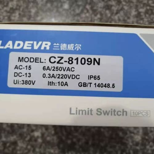 议价兰德威尔行程开关CZ-8109N CZ-8108N 金属滚轮 防水 抗干扰型