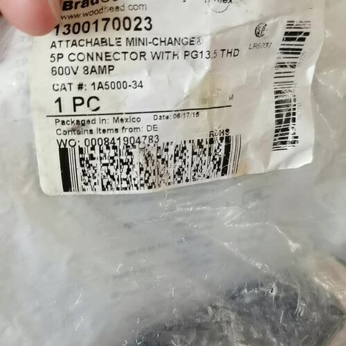 议价Woodhead工业连接器130017002313001700131300170033