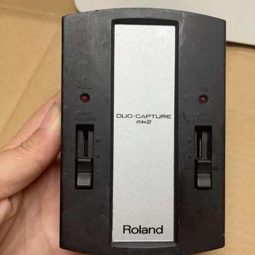 议价Roland罗兰DUO-CURE mk2 USB音频接