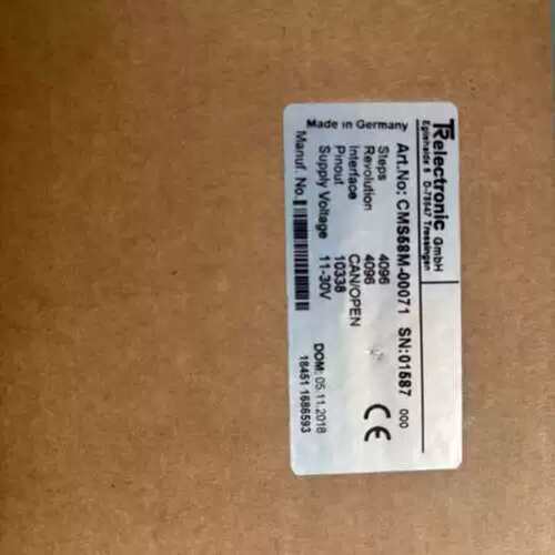 议价TR帝尔值编码器CMS58M-00071谘询