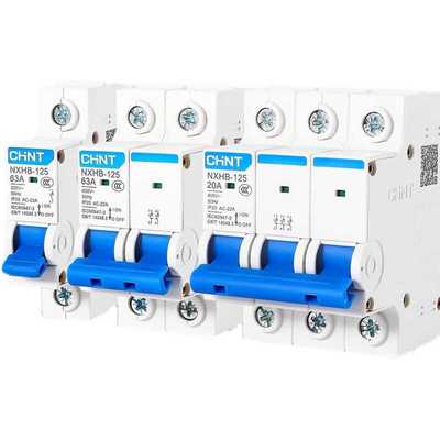 3p4P家用125A闸刀开关正泰