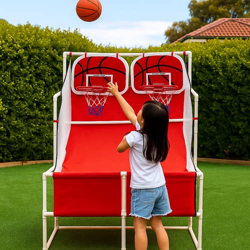 儿童篮球框投篮架家庭家用室内亲子互动静音篮球幼儿园投篮机运动