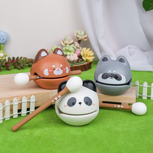 敲无压力功德+小木鱼敲敲乐解压玩具办公室摆件学生搞怪打击乐器