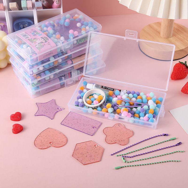 儿童创意毛球咕卡贴纸带胶咕卡盘套装手账礼盒装可爱小礼品,文具电教/文化用品/商务用品,贴纸/立体贴纸,淘宝优惠券,粉丝福利购,淘宝优惠卷