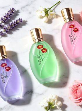 国货薰衣草女士香水50ml浪漫花香调持久少女栀子花茉莉淡香水
