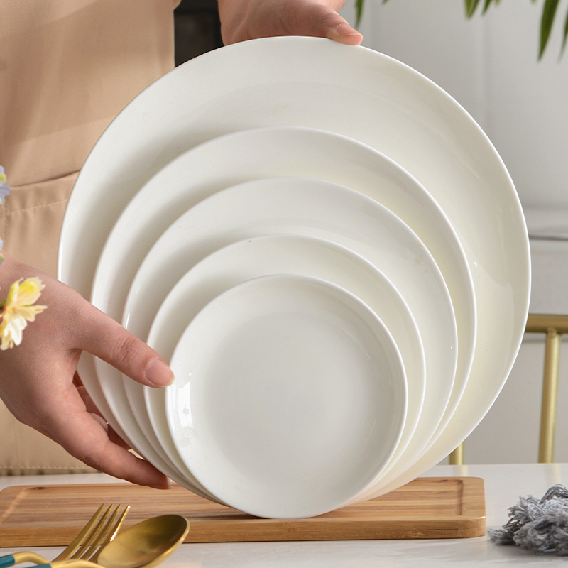 唐山正品骨瓷纯白盘子