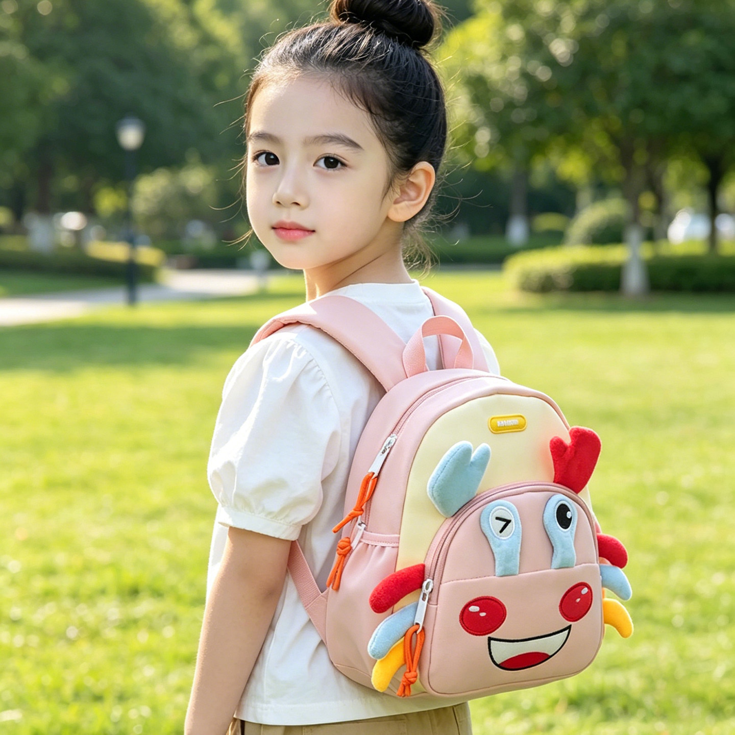 幼儿园儿童公主书包2026新款