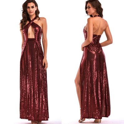 Autumn Sexy Long Party Prom Dress Nightclub Evening Dresses