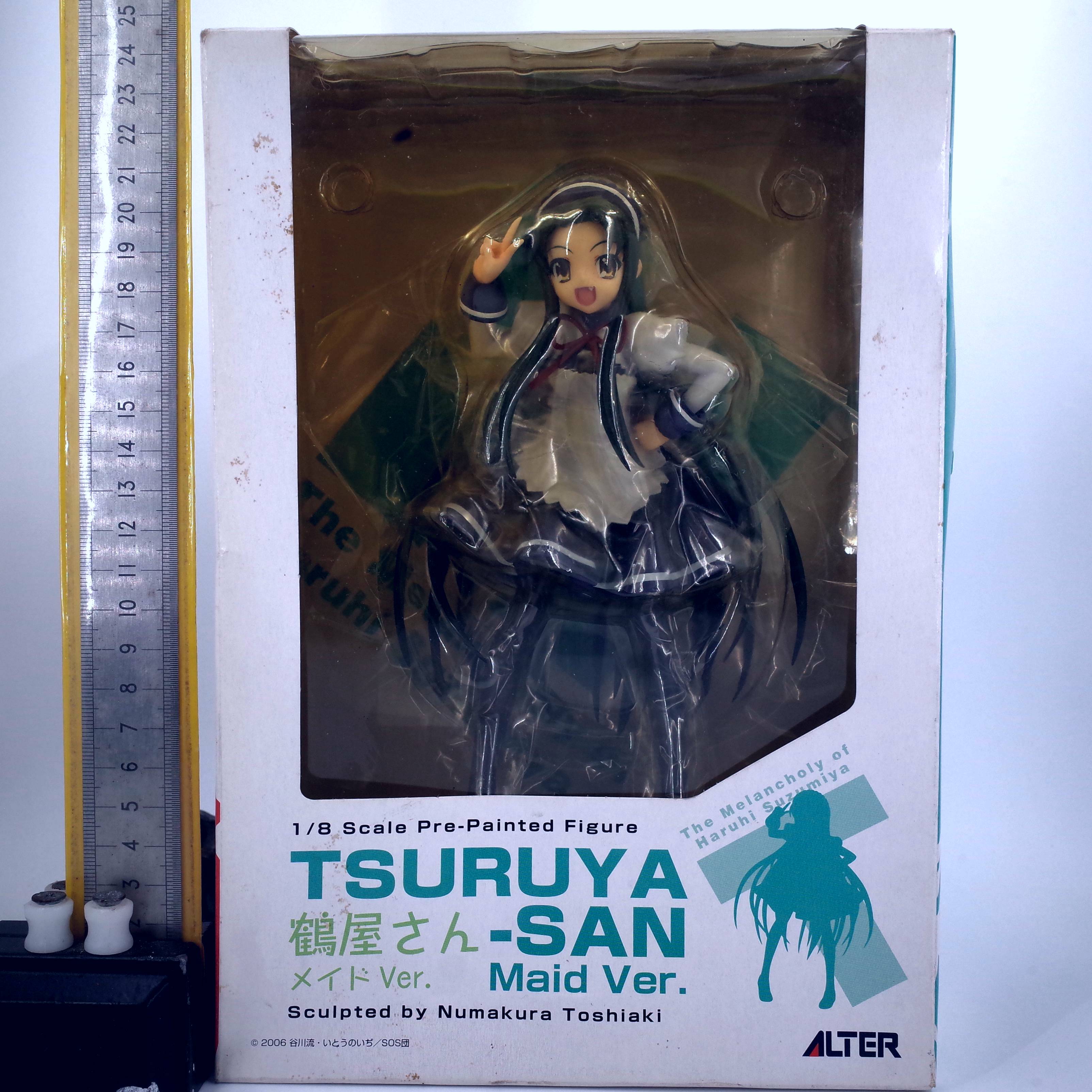 全新现货 Alter 凉宫春日的忧郁 鹤屋学姐 女仆装 学园祭 1/8手办