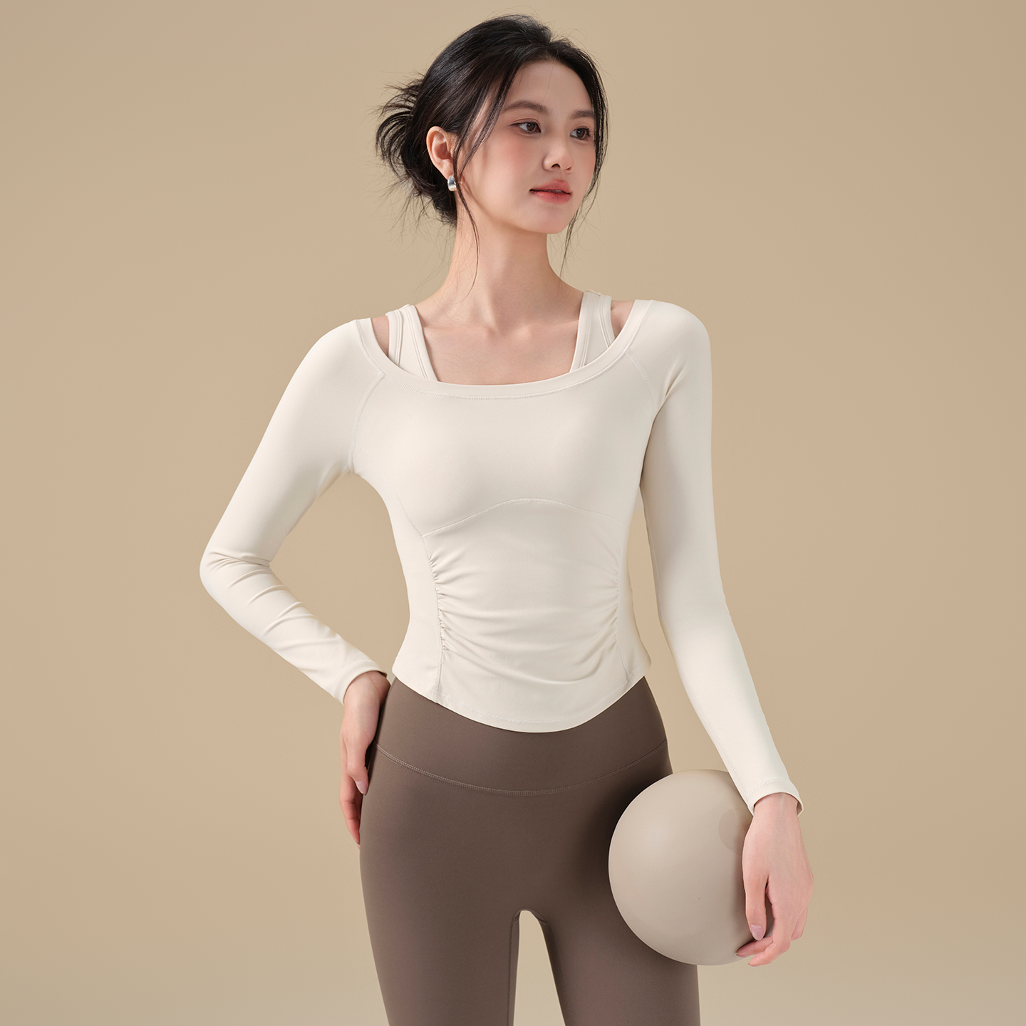 IuIu秋冬新款健身瑜伽服两件套