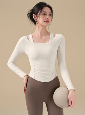 IUIU YOGO秋冬新款瑜伽服两件套运动跑步上衣普拉提训练套装