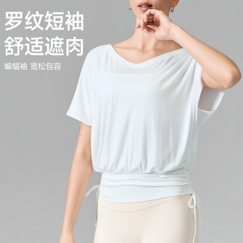 IUIUYOGOv领显瘦健身瑜伽短袖女