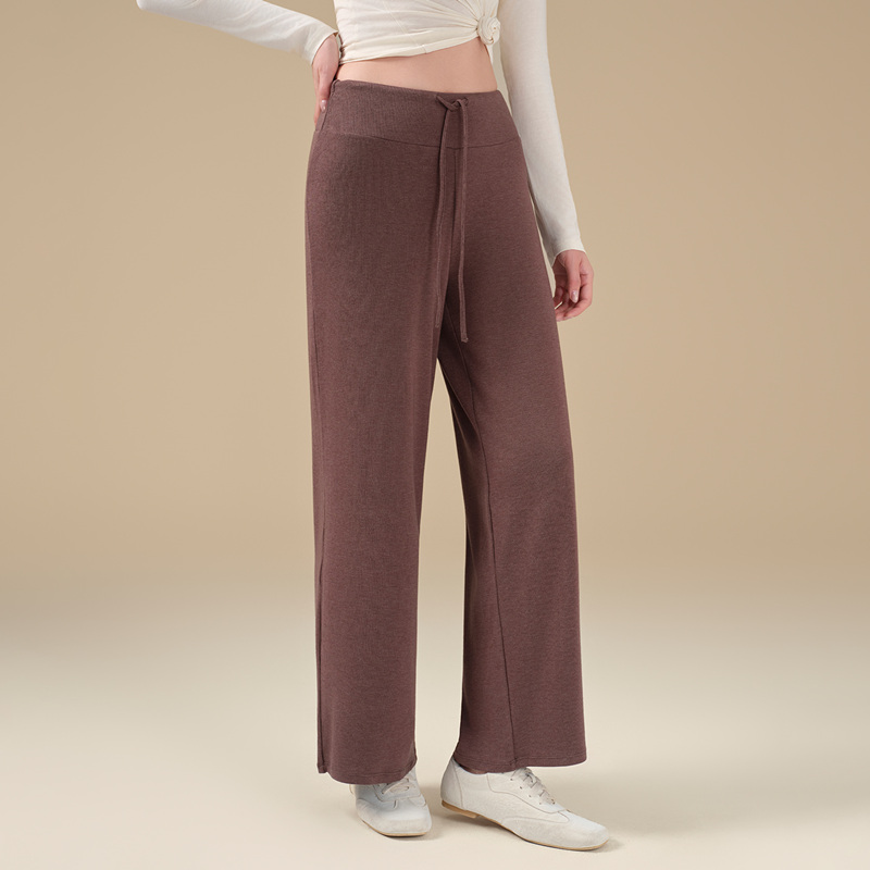 IuIu秋冬宽松瑜伽运动跑步直筒裤