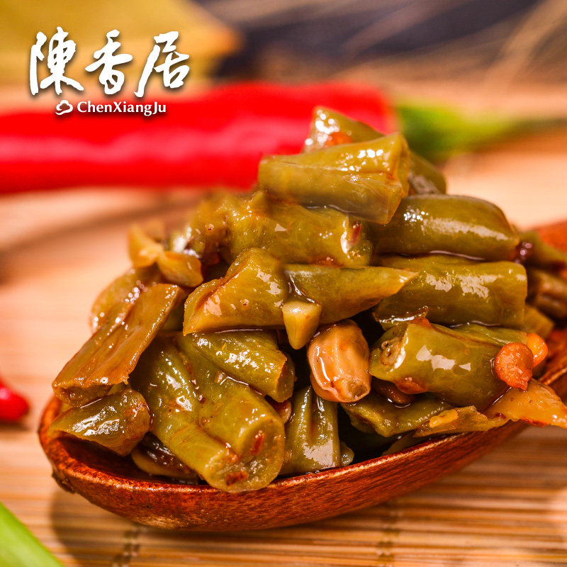 柳州螺蛳粉酸豆角500g袋装广西特产桂林米粉酸笋即食臭酸笋丝配料