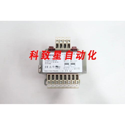 工业配件4AM3842-8ED40-0FA0 变压器0.49KVA 240/480/600V-AC 115