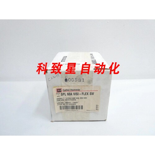 工业配件371D392G05 SPL 60A VISI-FLEX SW SWITCH 600V-AC