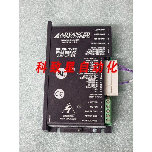 工业配件AMC 12A8K PWM伺服放大器