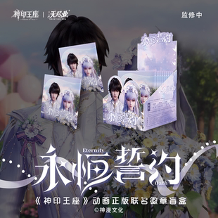 《神印王座》动画正版联名徽章永恒誓约盲盒单包