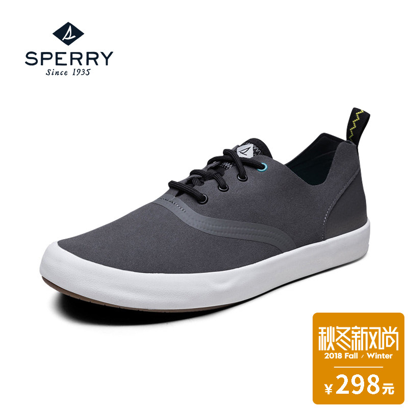 Sperry/˹ÅåÀïÄÐЬ Çï¼¾Í¸ÆøÊæÊÊÇá±ãÁò»¯Ð¬ ´¿É«Ô˶¯»¬°åÐÝÏÐЬ