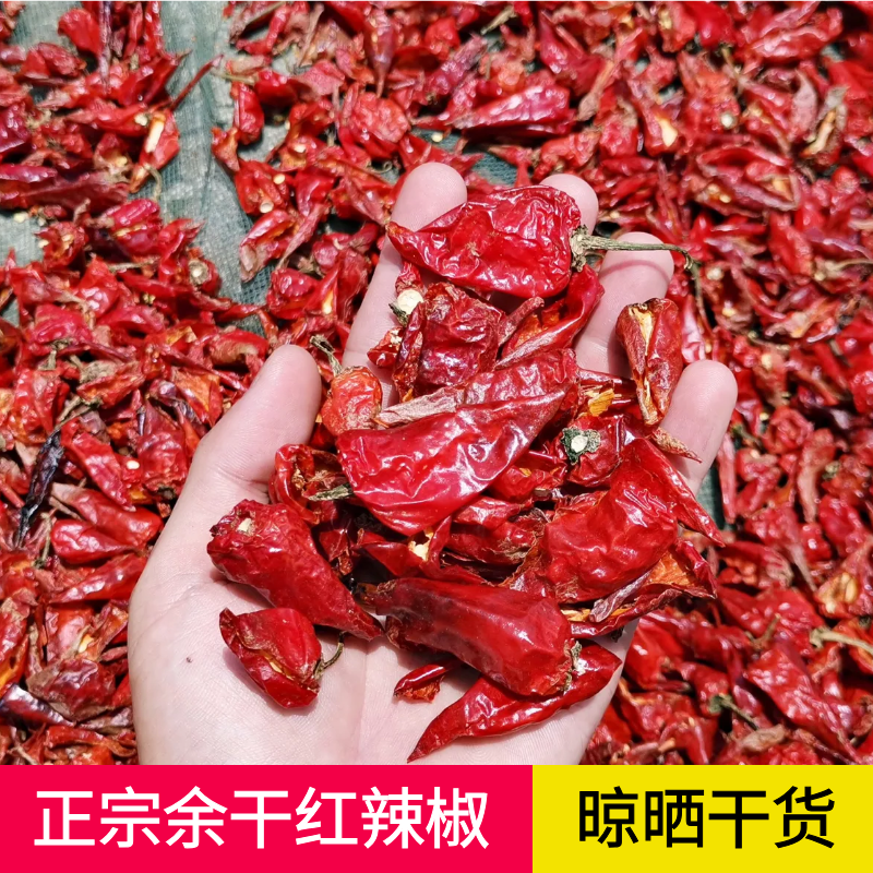2026新货余干红辣椒干货 江西辣椒薄皮辣椒余干红色辣椒晾晒干货 - 实物图
