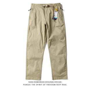 25SS日系复古紫标5411cityboy复古弹力棉宽松直筒休闲工装裤子男