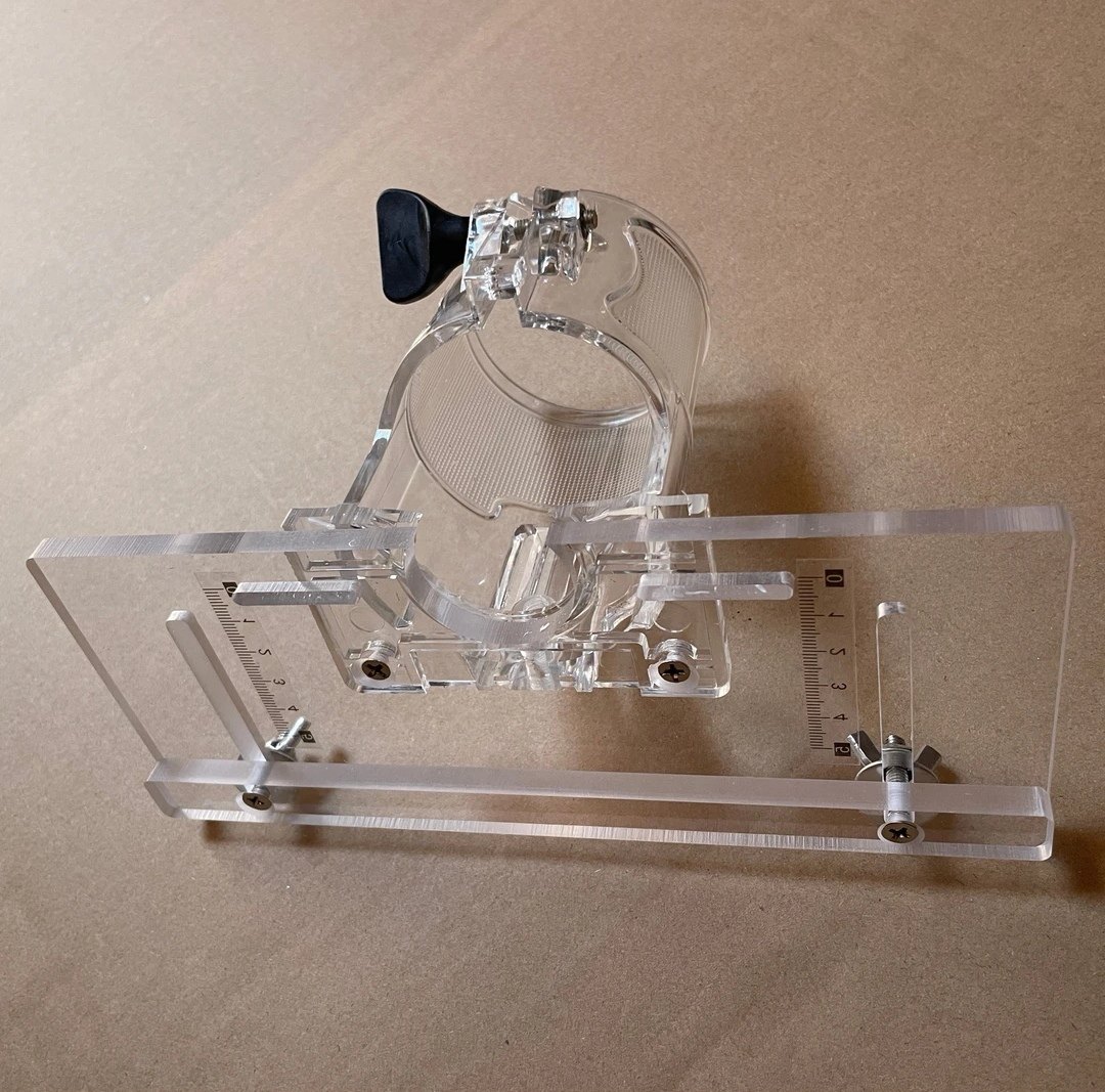 小修边机刻度靠尺模专铣板式木门合页槽透明机底座开槽神器,五金/工具,修边机,淘宝优惠券,粉丝福利购,淘宝优惠卷