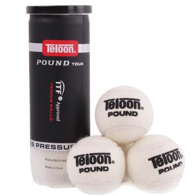 【买5送1】天龙白色定制封听网球