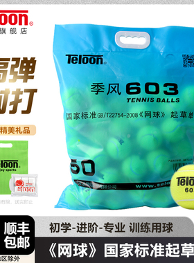 天龙网球训练球袋装801复活rising603发球机用球成人多球练习球