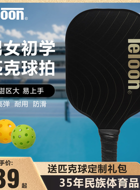 天龙pickleball匹克球球拍玻璃碳纤维男女家庭亲子户外运动全套装