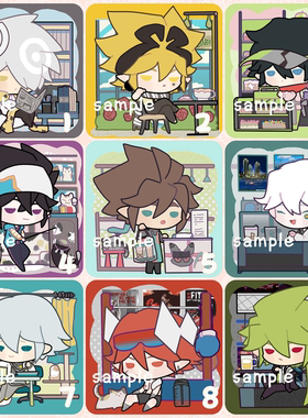 【玉和糖】凹凸开店系列安雷狮赞真嘉卡徽章挂件同人周边