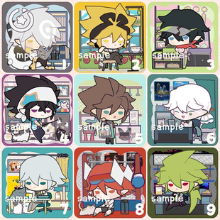 【玉和糖】凹凸开店系列安雷狮赞真嘉卡徽章挂件同人周边