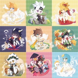 【玉和糖】凹凸西幻系列徽章挂件金瑞凯小柠檬安雷嘉卡