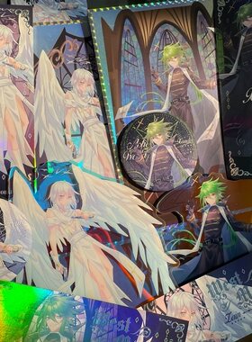 凹凸世界镭射票赞德紫堂真徽章