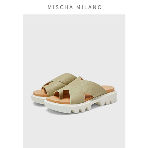 超轻厚底外穿拖鞋可暴走哦！