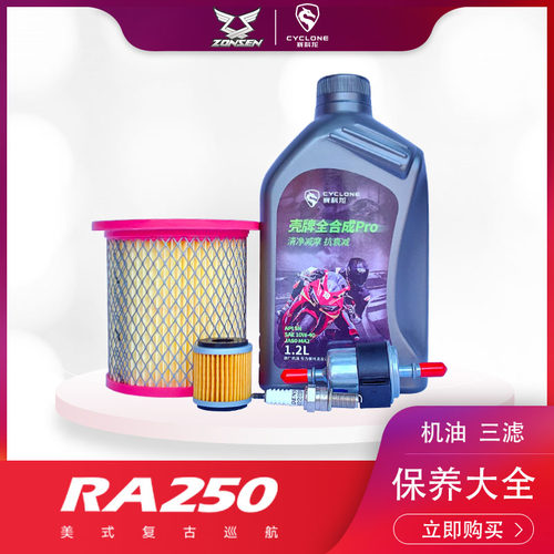 赛科龙RA250S空气滤芯全合成机油