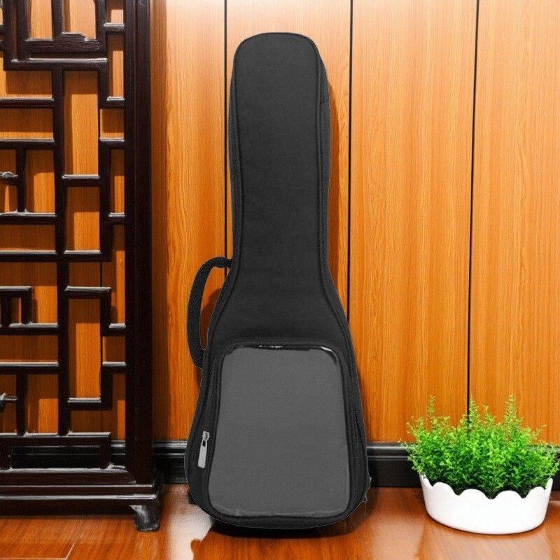 23寸尤克里里小吉他包IN-189透明侧兜加棉防水琴包防摔双肩可调节