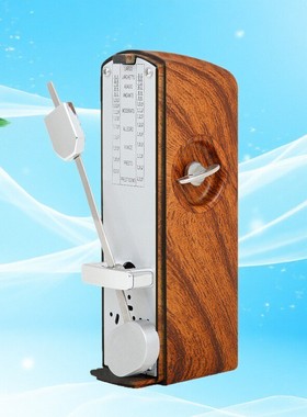 SLADE迷你机械节拍器木质钢琴二胡小提琴精准节奏器可调操作简单