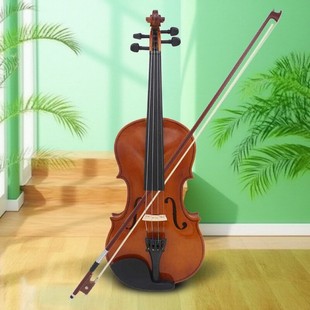 105普及小提琴全木质自然色儿童学生成人演奏声音优美动听 优质AV