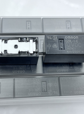 G2RL-1-E-12VDC 欧姆龙 8脚 16A 功率继电器 一组转换原装现货