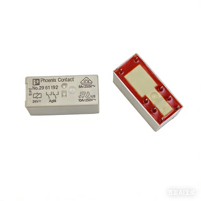 全新原装 No.2961192 24VDC 8脚 8A 菲尼克斯继电器 2开2闭