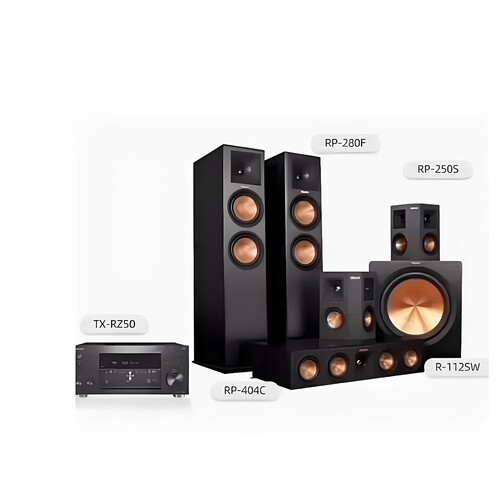 klipsch/杰士 RP-280F 家庭影院音响hifi落地式音箱5.1组合套装